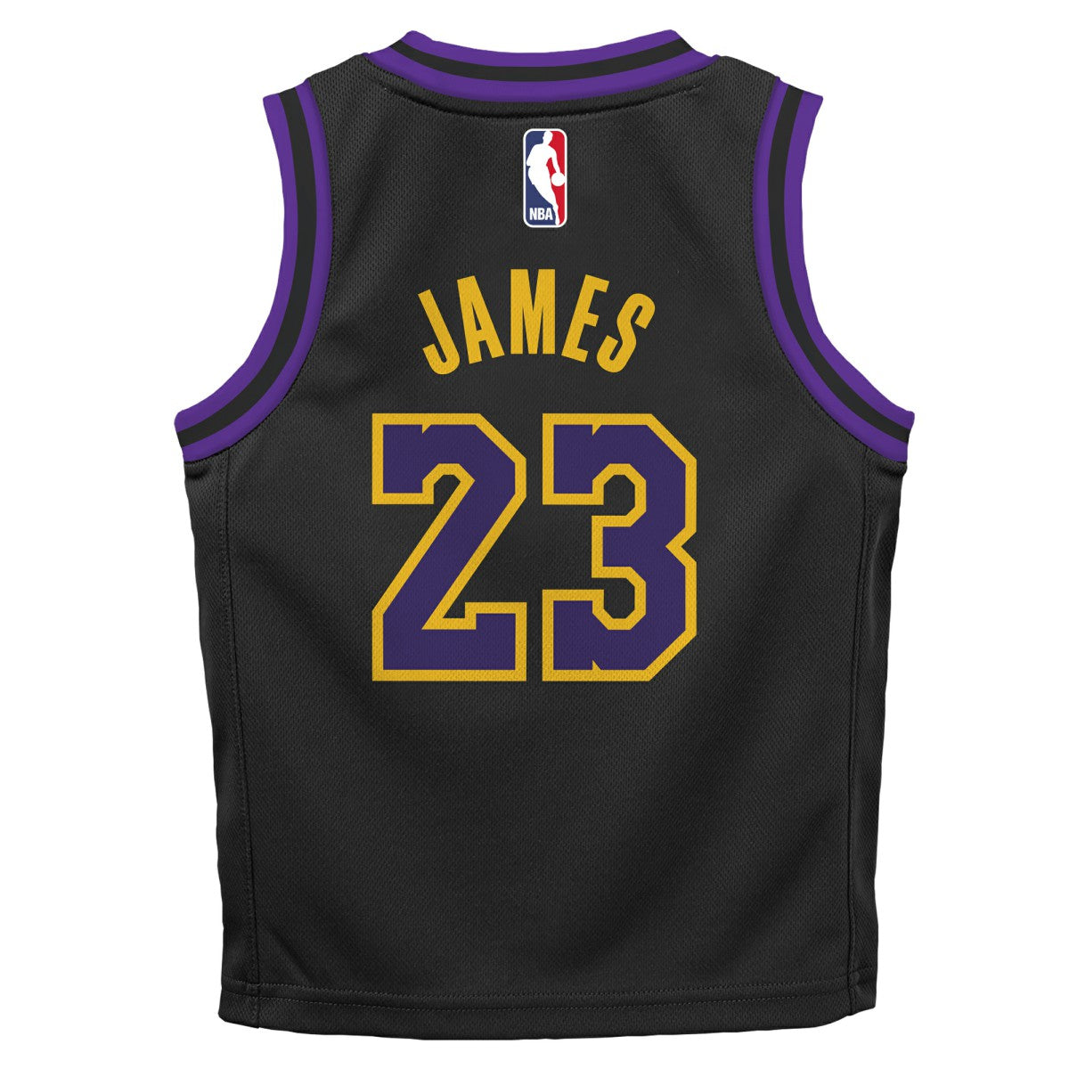 LeBron James Los Angeles Lakers Preschool 2025/26 City Edition Swingman Jersey - Black | NBA Jerseys