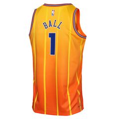 Nike - LaMelo Ball Charlotte Hornets Youth 2025/26 City Edition Swingman Jersey - Orange