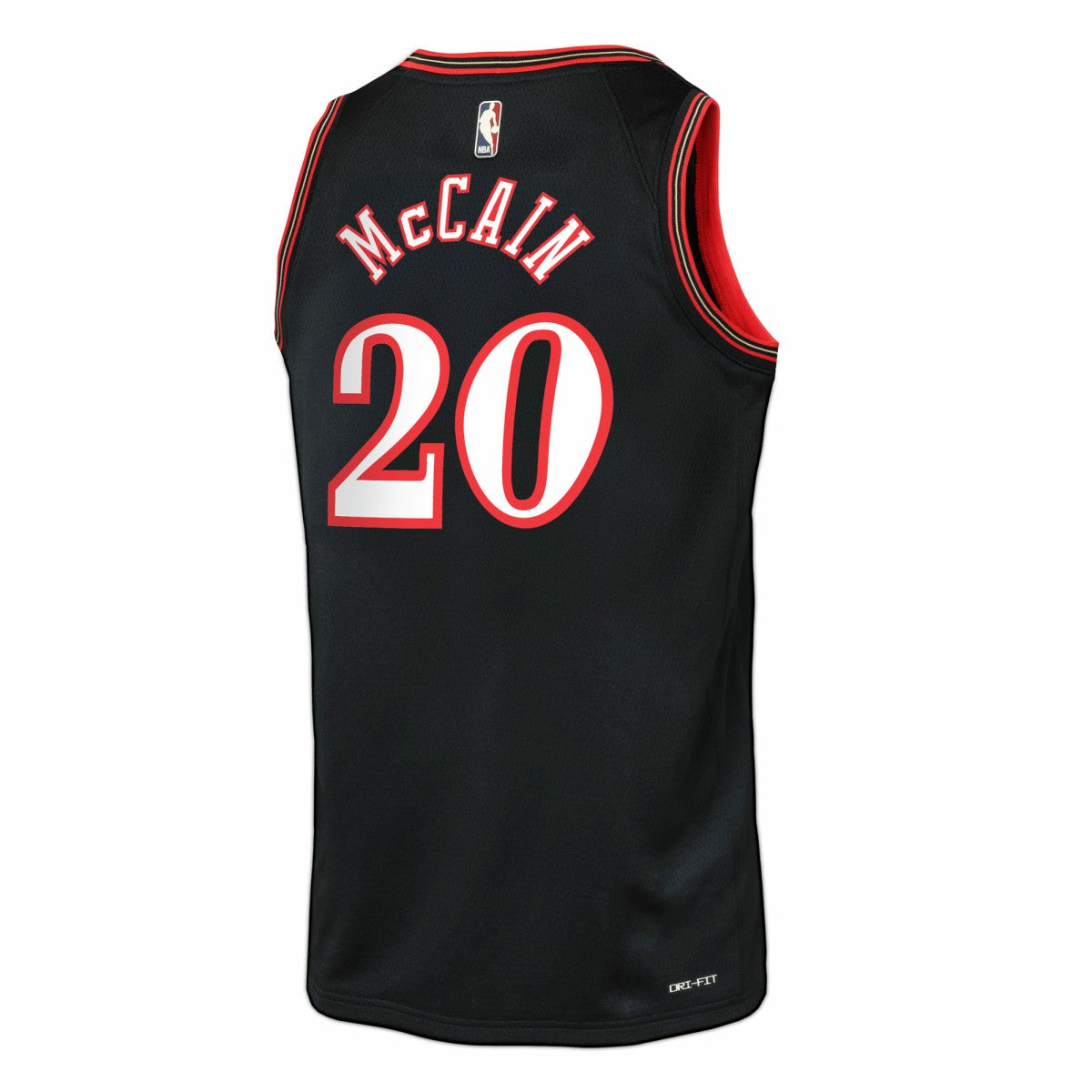 Jared McCain Philadelphia 76ers Youth Swingman Jersey - Classic Edition - Black | NBA Jerseys