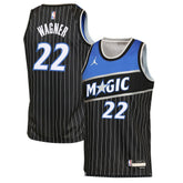 NBA - Franz Wagner Orlando Magic Jordan Brand Youth Swingman Jersey - Statement Edition - Black