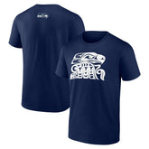 Seattle Seahawks Muckleshoot Tribe T-Shirt College Navy - NFL