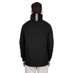 Dallas Cowboys New Era Functional Fandom Balaclava Helmet Stripe Tri-Blend Hoodie Black - NFL