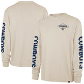Dallas Cowboys '47 Cairn Ravine Foundation Long Sleeve T-Shirt Tan - 47 brand