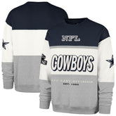 Dallas Cowboys '47 Breeze Maximalist Sweatshirt Navy/Gray - 47 brand