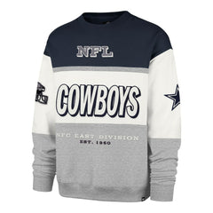 Dallas Cowboys '47 Breeze Maximalist Sweatshirt Navy/Gray - 47 brand