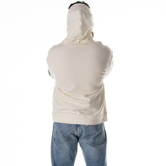 Dallas Cowboys The Wild Collective Unisex Stacked Graphic Sleeve Fleece Hoodie White - NFL