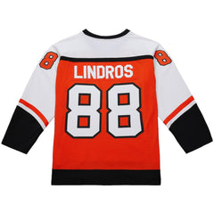 Eric Lindros Philadelphia Flyers - Mitchell & Ness Big & Tall 1996-97 Blue Line 2.0 Jersey Orange