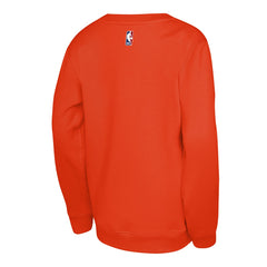 NBA - Oklahoma City Thunder Jordan Brand Youth Courtside Statement Edition Sweatshirt - Orange