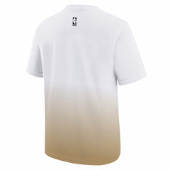 Nike - Boston Celtics Youth 2025/26 City Edition Max90 T-Shirt - White/Gold