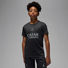 Jordan Paris Saint-Germain Jordan Brand Youth 2025/26 Strike Fourth Training Top - Black