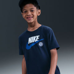 Nike Chelsea Youth Club T-Shirts - Navy