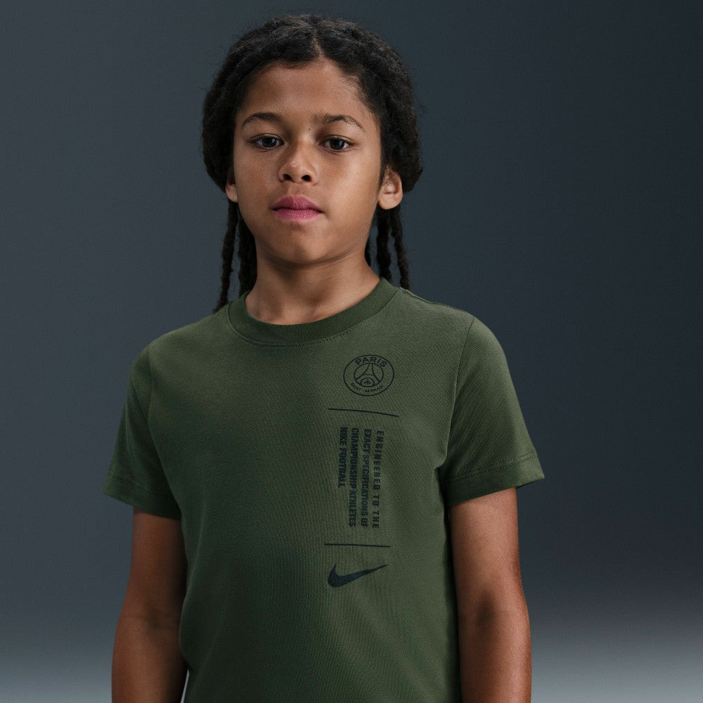 Nike Paris Saint-Germain Youth T-Shirts - Olive
