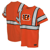Cincinnati Bengals Safety Heavyweight T-Shirt Orange - NFL