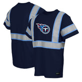 Tennessee Titans Safety Heavyweight T-Shirt Navy - NFL