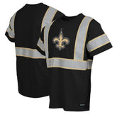 New Orleans Saints Safety Heavyweight T-Shirt Black - NFL