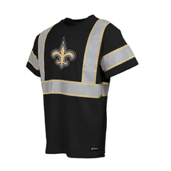 New Orleans Saints Safety Heavyweight T-Shirt Black - NFL