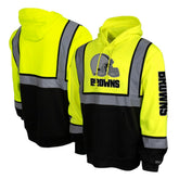 Cleveland Browns High-Visibility Safety Hooded Sweatshirt Yellow - NFL