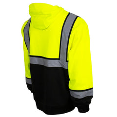 Arizona Cardinals High-Visibility Safety Hooded Sweatshirt Yellow - NFL