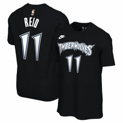 Nike - Naz Reid Minnesota Timberwolves Unisex Name & Number T-Shirt - Classic Edition - Black