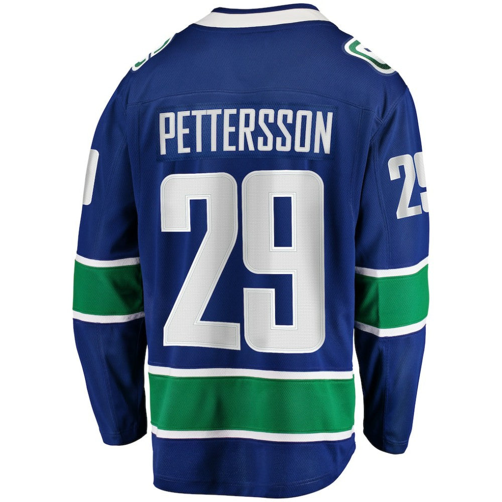 Marcus Pettersson Vancouver Canucks Fanatics Home Breakaway Jersey - Blue | NHL Jerseys