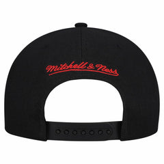 Buffalo Sabres - Mitchell & Ness Retro Script Colorblock Snapback Hat Black