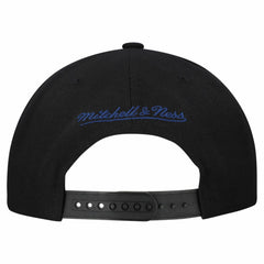 Tampa Bay Lightning - Mitchell & Ness Retro Script Colorblock Snapback Hat Black