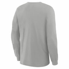 Dallas Cowboys Big & Tall Clock Management Legacy Long Sleeve T-Shirt Heather Gray - Fanatics