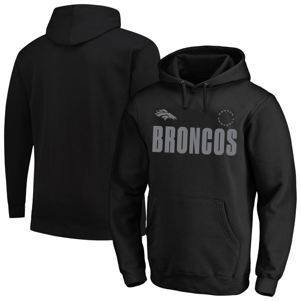 Denver Broncos Big & Tall Chip Shot Hoodie Black - Fanatics