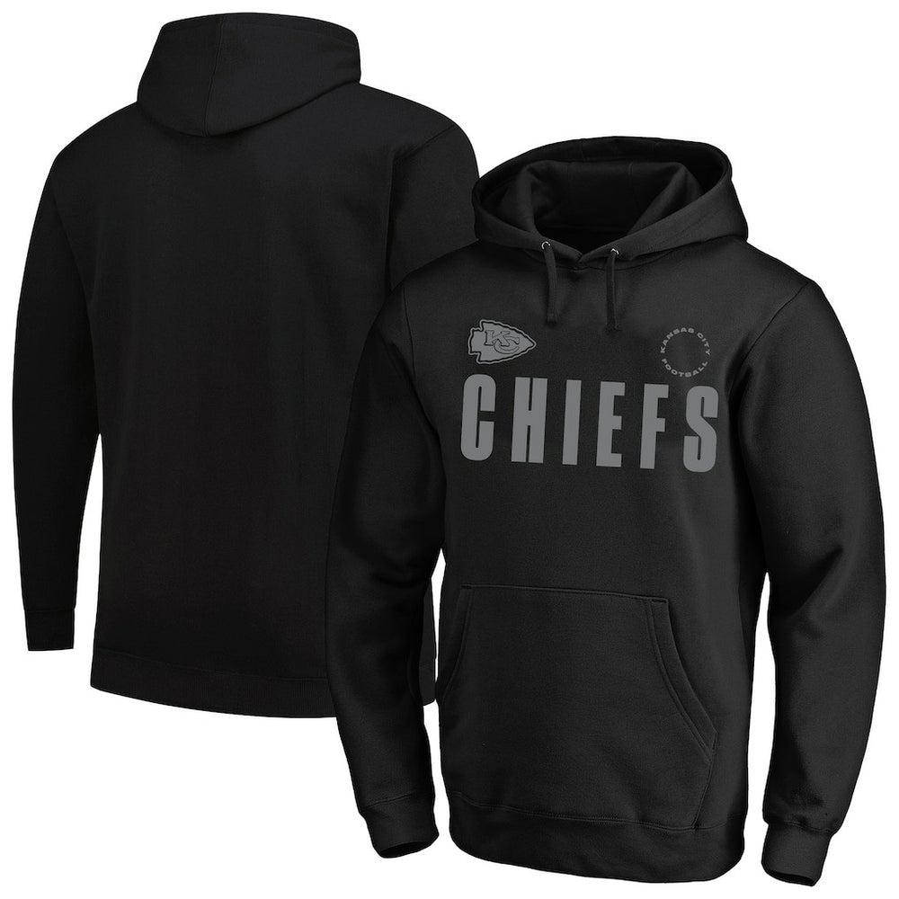 Kansas City Chiefs Big & Tall Chip Shot Hoodie Black - Fanatics
