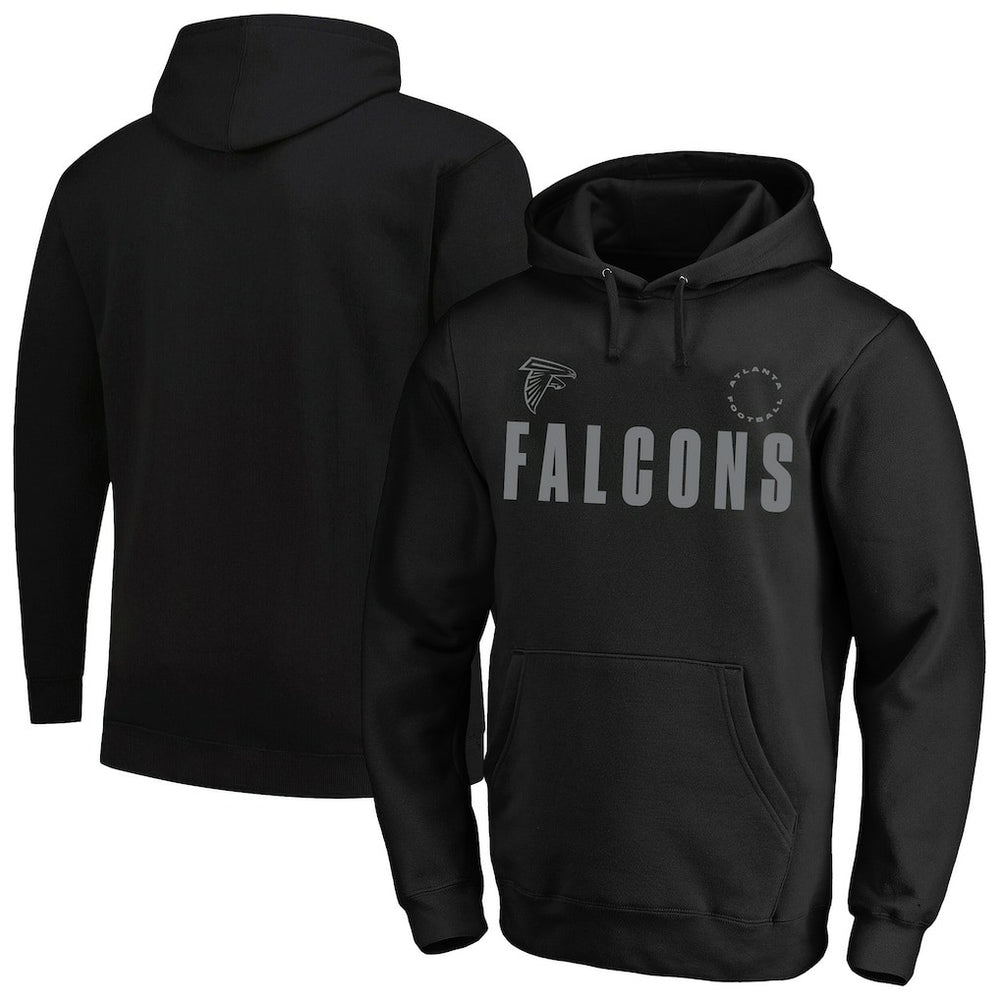 Atlanta Falcons Big & Tall Chip Shot Hoodie Black - Fanatics