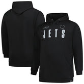 New York Jets Big & Tall Chip Shot Hoodie Black - Fanatics
