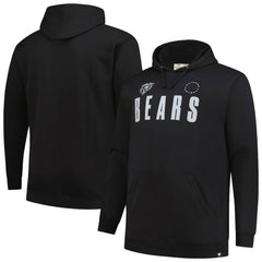 Chicago Bears Big & Tall Chip Shot Hoodie Black - Fanatics