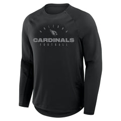 Arizona Cardinals Big & Tall Coverage Scheme Long Sleeve T-Shirt Black - Fanatics