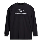 Washington Commanders Big & Tall Coverage Scheme Long Sleeve T-Shirt Black - Fanatics