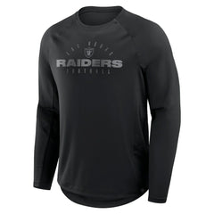 Las Vegas Raiders Big & Tall Coverage Scheme Long Sleeve T-Shirt Black - Fanatics