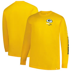 Green Bay Packers Big & Tall Clock Management Legacy Long Sleeve T-Shirt Gold - Fanatics