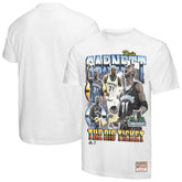 Mitchell & Ness - Kevin Garnett Minnesota Timberwolves Hardwood Classics Commemorative Player Collage T-Shirt - White