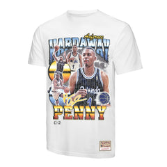 Mitchell & Ness - Penny Hardaway Orlando Magic Hardwood Classics Commemorative Player Collage T-Shirt - White