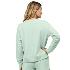 Minnesota Wild - Concepts Sport Women's Tonal Pullover Tri-Blend Sweatshirt Light Green