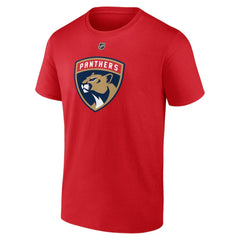 Seth Jones Florida Panthers - Fanatics Authentic Stack Name & Number T-Shirt Red