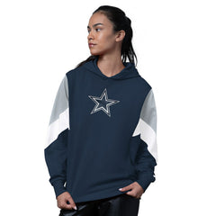 Dallas Cowboys Starter Women's Scrimmage Hoodie Navy - NFL