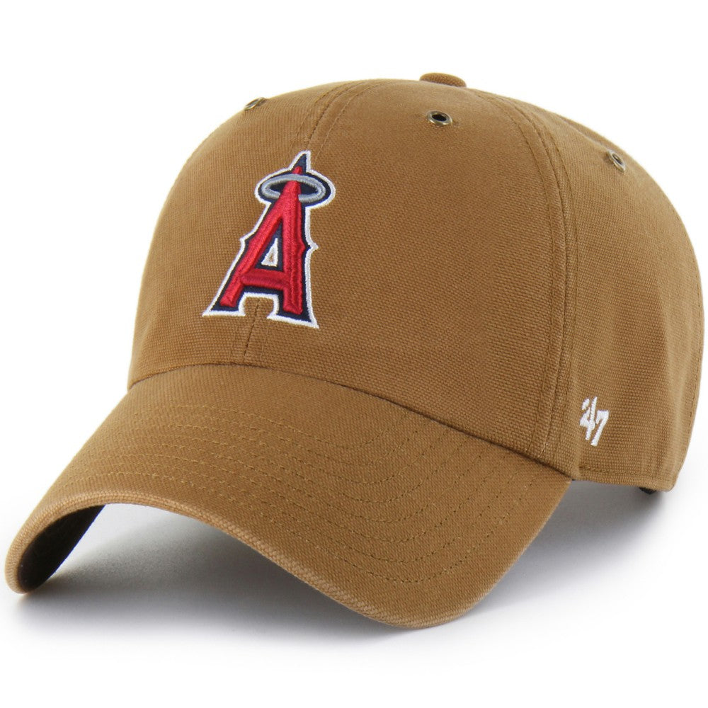 Los Angeles Angels Carhartt x '47 Clean Up Adjustable Hat for sale