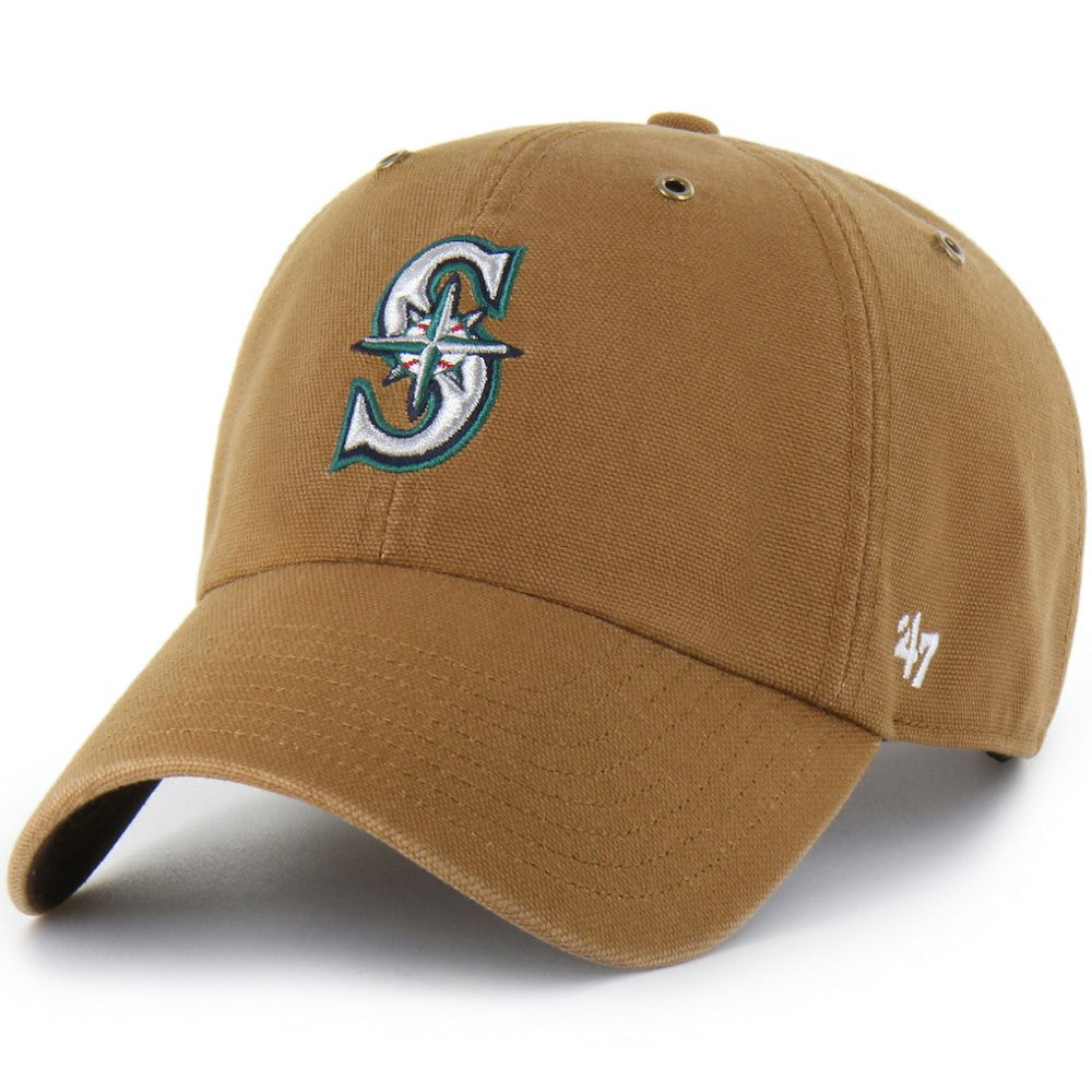Seattle Mariners Carhartt x '47 Clean Up Adjustable Hat discount