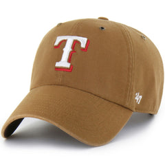 Texas Rangers Carhartt x '47 Clean Up Adjustable Hat Lifestyle