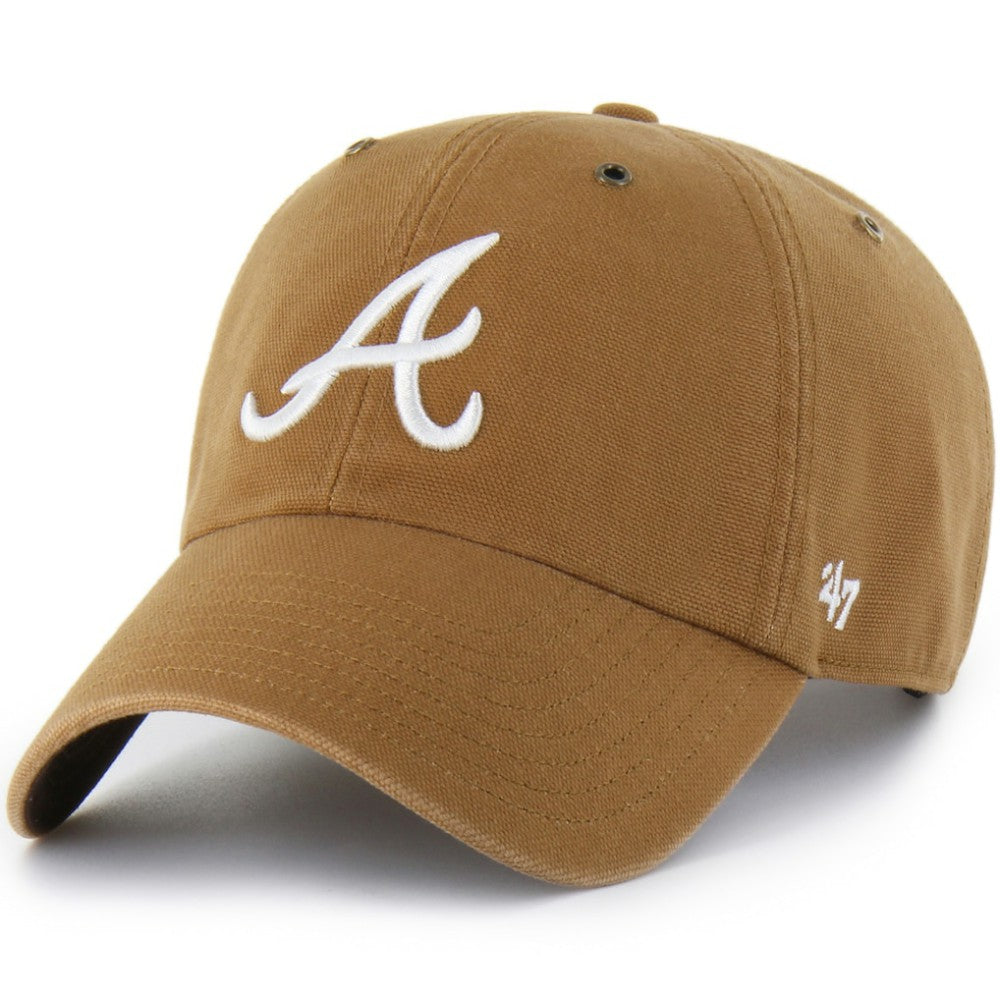 Atlanta Braves Carhartt x '47 Clean Up Adjustable Hat discount