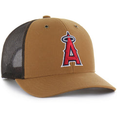 Los Angeles Angels Carhartt x '47 Trucker Adjustable Hat On Sale