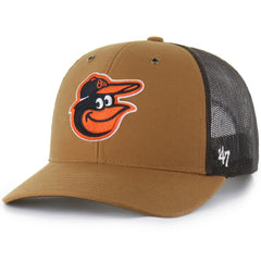Baltimore Orioles Carhartt x '47 Trucker Adjustable Hat Sale
