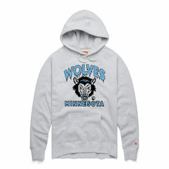 NBA - Minnesota Timberwolves Homage Unisex Hometown Edition Tri-Blend Raglan Pullover Hoodie - Ash
