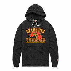 NBA - Oklahoma City Thunder Homage Unisex Hometown Edition Tri-Blend Raglan Pullover Hoodie - Heather Black
