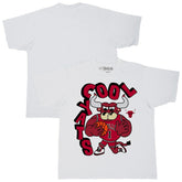NBA - Chicago Bulls Stadium Essentials NBA x Staycool Mascot Oversized T-Shirt - White